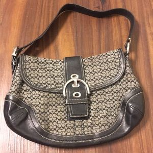 black coach purse